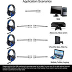 Led Light Wired Gamer Headset--My Store-My Store