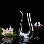 Crystal U-shaped 1500ml Wine Decanter--My Store-My Store