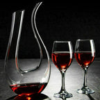 Crystal U-shaped 1500ml Wine Decanter--My Store-My Store