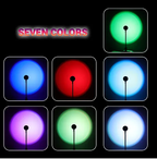 Sunset Lamp--My Store-Color:USB Seven Colors