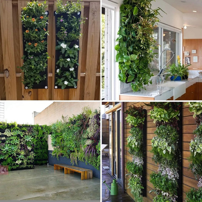 Vertical Hanging Garden Flower Pots--My Store-My Store