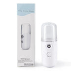 Nano Mist Facial Sprayer Beauty Instrument USB Face Steamer Moisturizing Beauty--My Store-My Store