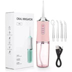 Waterproof Irrigator Dental Cleaner--My Store-Color:Pink