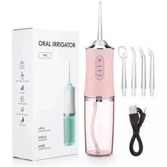 Waterproof Irrigator Dental Cleaner--My Store-Color:Pink