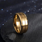 Electroplating Ring--My Store-Color:Gold-Size:No8