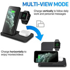 3in1 Wireless Fast Charger Dock Station--My Store-My Store