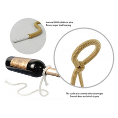 Suspended Rope Wine Bottle--My Store-My Store